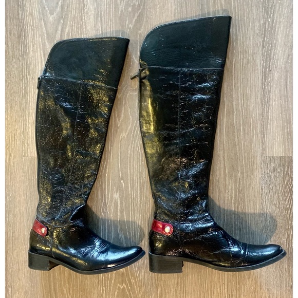 Black patent boots - Picture 3 of 9